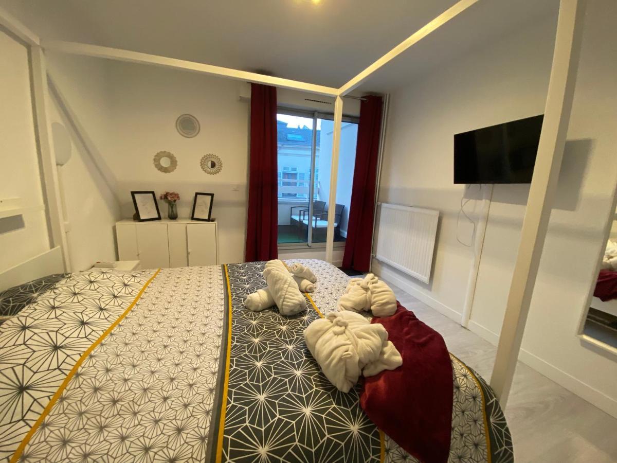 Ferienwohnung Detente Absolue - Jacuzzi, Billard, Ping-Pong - 041 Rouen Exterior foto